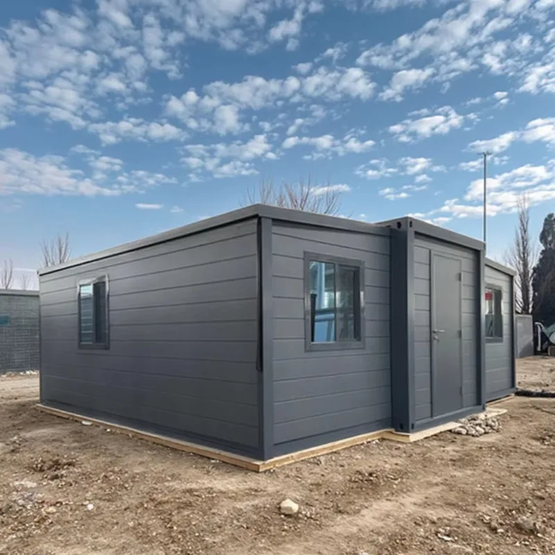 High Grade Steel Structure European 20ft 2 Bedroom Expandable Luxury Container House Mobile Apartment Living Room Home Office