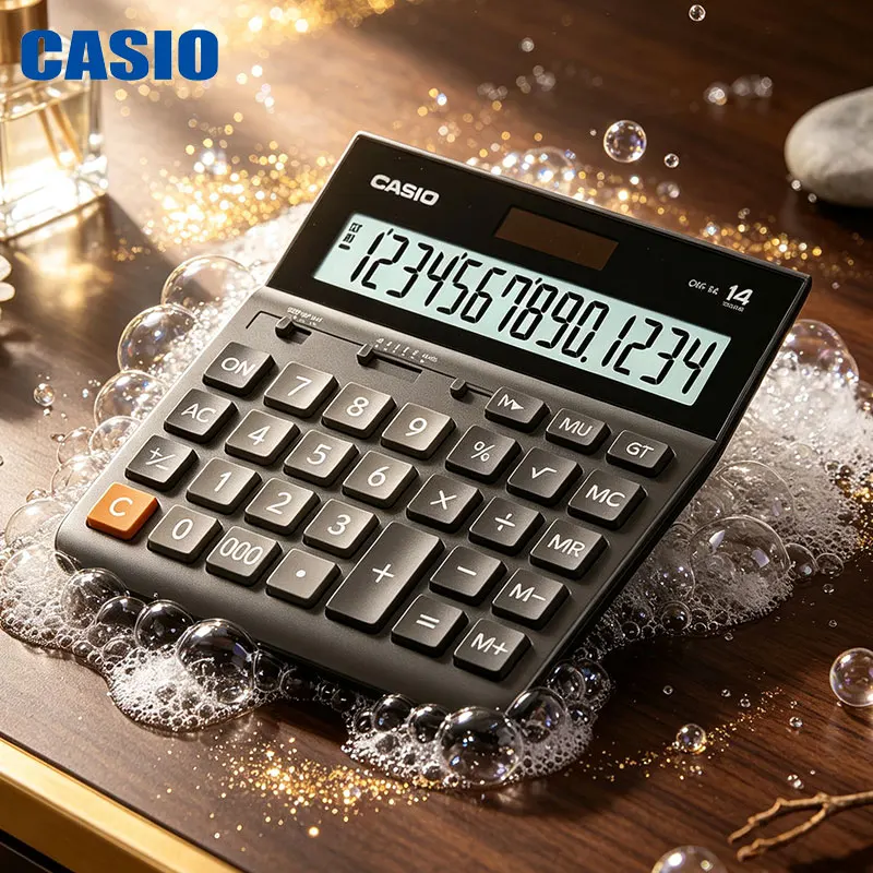 Casio DH-14/MH-12/fx-82ES/MX-12B/DX-12B Business travel commuting business portable computer easy storage does not take up space