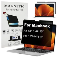 Para Macbook Monitor Protector de pantalla de privacidad para Macbook Pro 14 M5 2025 para Macbook Air 13,6 pulgadas M4 2025 Protector de pantalla