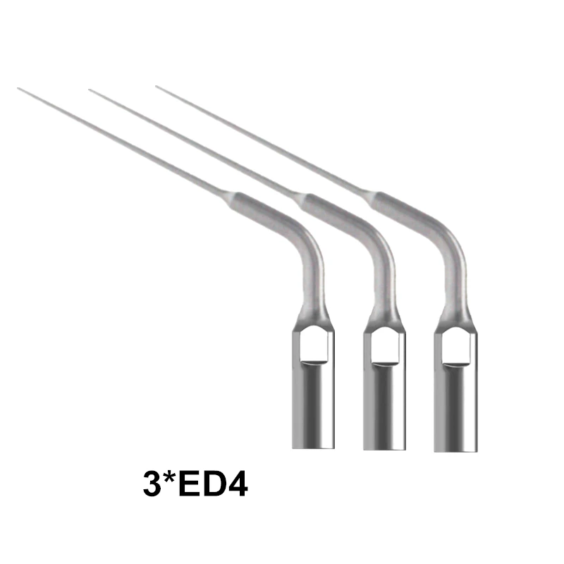 

3Pcs ED4 Dental Endo Tip For SATELEC And DTE Ultrasonic Sclaer Dental Equipment For Removal Of Filling And Foreign Material