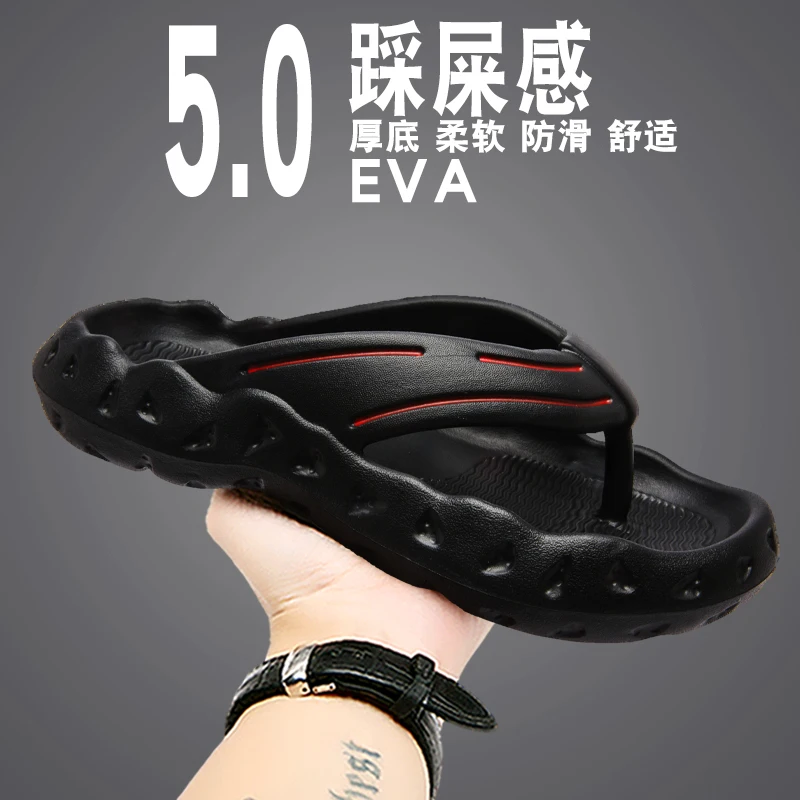 Heren Casual Eva Slippers Zomer Nieuwe Mode Heren Waterdichte Schoenen Slip-On Heren Outdoor Slip Hot Sale Man Lichte Strandglijbanen