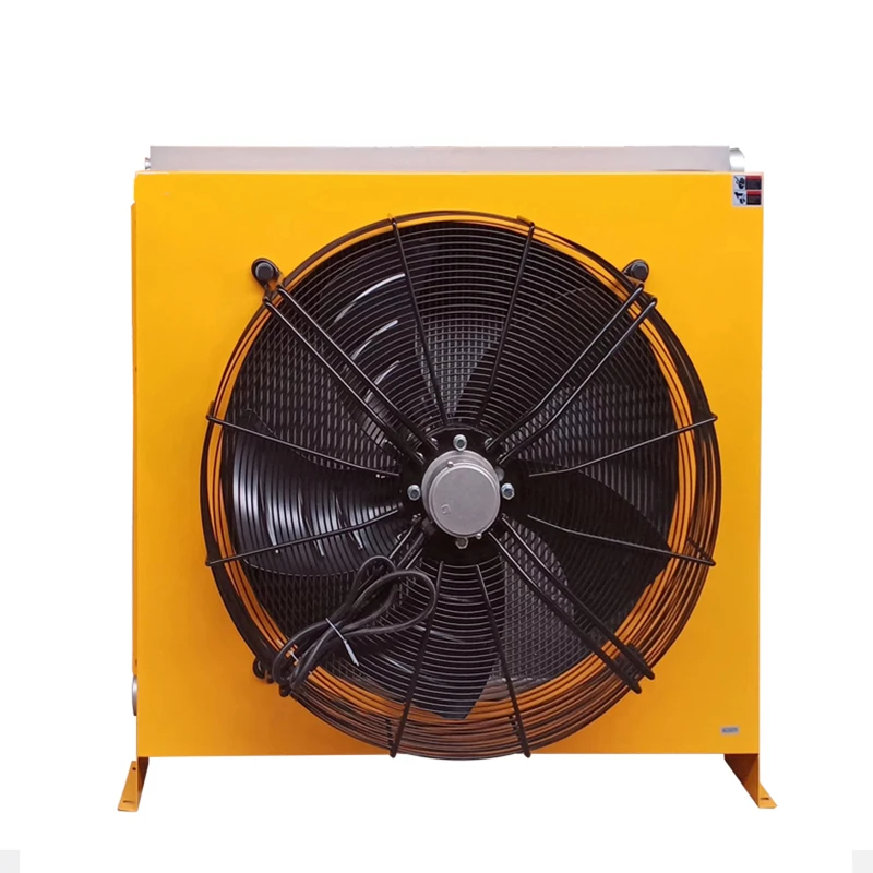 AH1012T-CA Hydraulic Air Cooler Air Cooled Oil Radiator AF Series Plate-Fin Hydraulic Aluminum Oil Coolers 100L/MIN