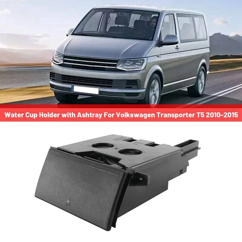 Coin Cup Holder Ashtray Cup Holder RHD Car 7H285860171N For VW T5 Transporter Campmob 2010-2015