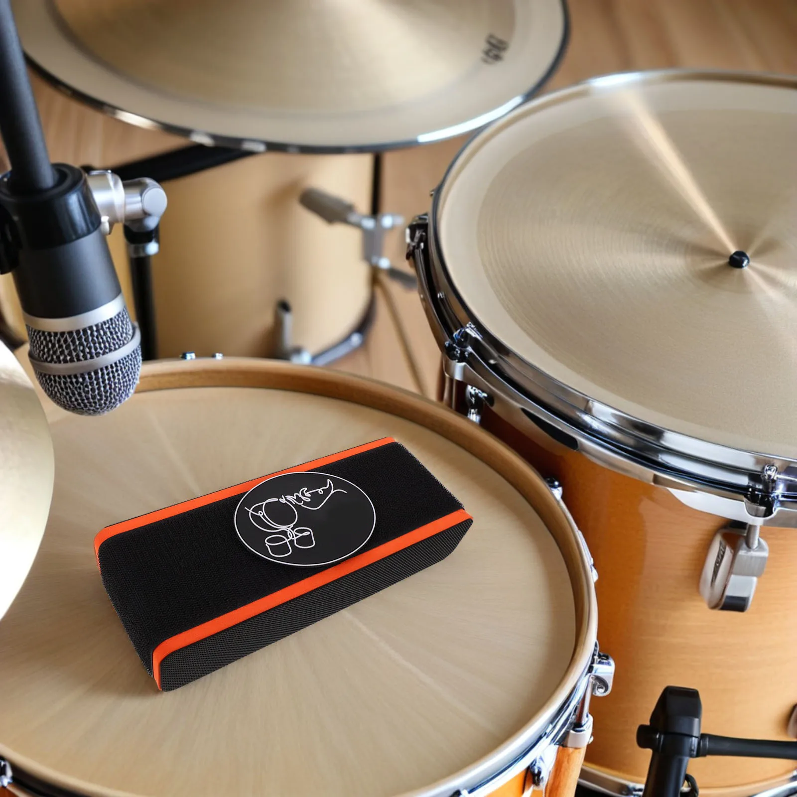 طبل مضاد للانزلاق وسادة ملحق صوتي باس سدادة ركلة جهاز زحف مرساة استقرار توتنهام المعونة