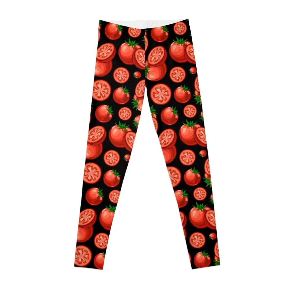 Veggiephile - Tomatoes Leggings Pants sport sports woman gym workout shorts Womens Leggings
