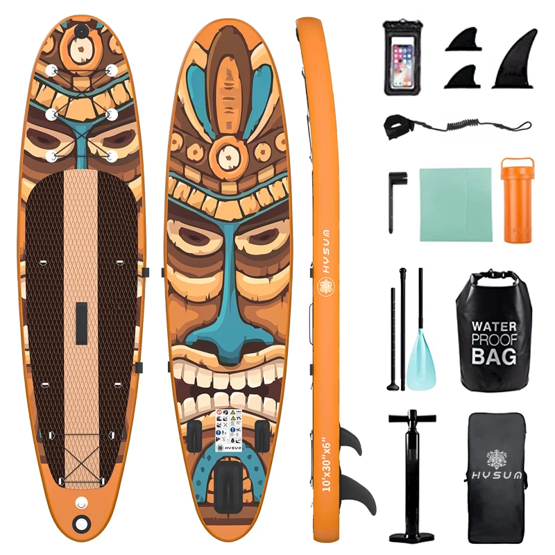 Inflatable Sapboard Sap Sup Board Double Layer Paddleboard With Pump Stand Up Surfboard Backpack Fold Inflavel PVC Boards