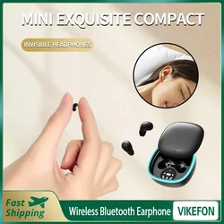 New MINI13-N Ultra Small Mini Invisible Wireless Bluetooth Earphones In Ear Sleep Earbuds Noise Reduction Game Call Headphones