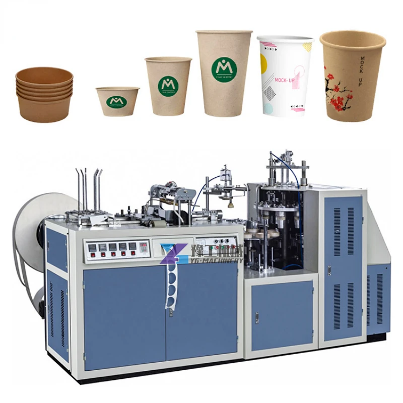 YG Die Cutting Sheet Waste Stripping Machine for Paper Cup Making Fully Automatic Disposable Paper Coffee Cup Making Machine