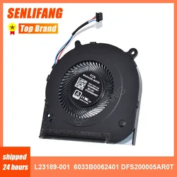 CPU Cooler Fan B7506ASHSF2300TN L23189-001 6033B0062401 DFS200005AR0T For HP 14-CF 14-CK 14-CM 240 246 G7 240G7 246G7 14S-DP