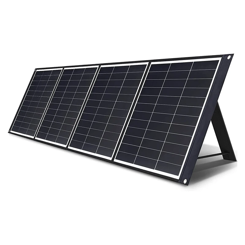 

EnergyCreative 200W Monocrystalline Foldable Solar Panel Kit Portable Solar Panel Flexible Solar Panels