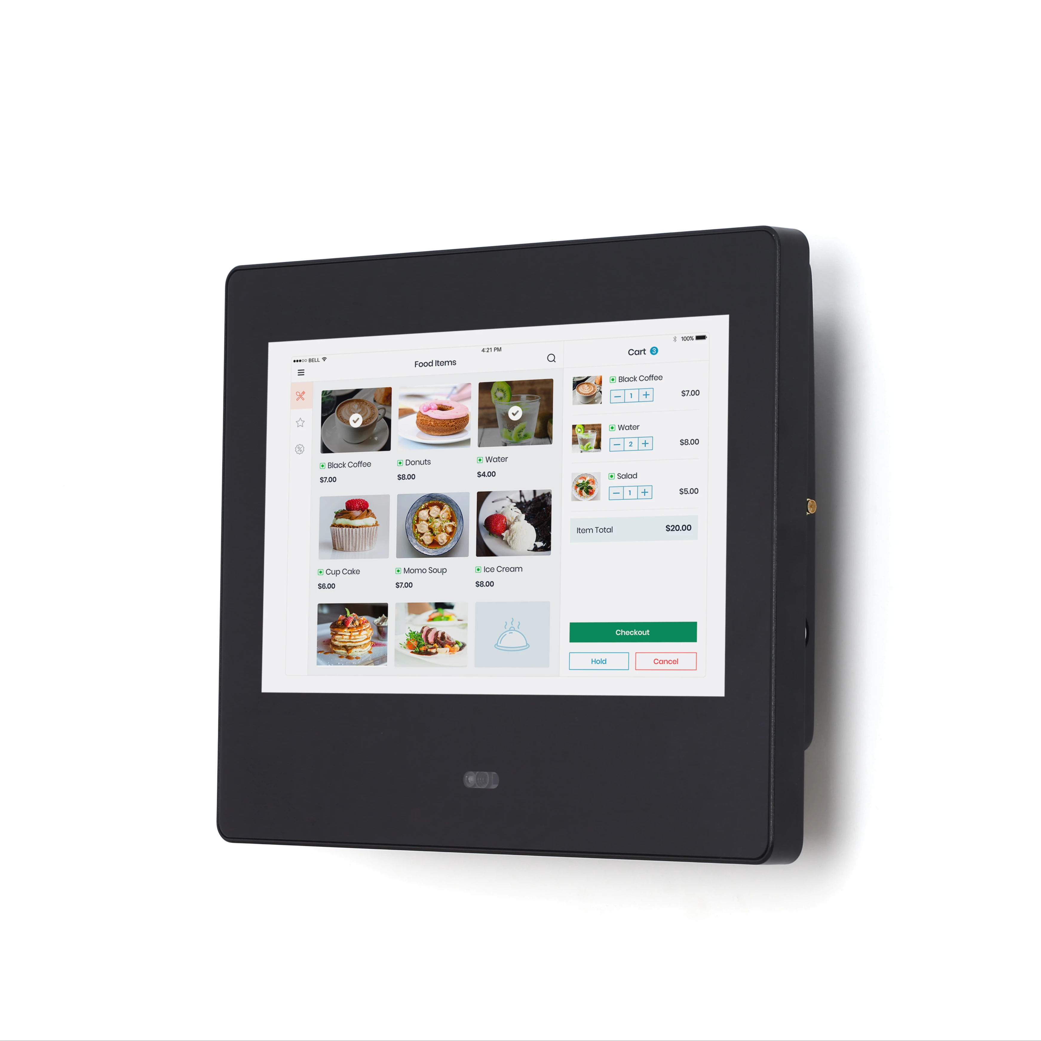 

Matsuda POS 11.6inch Wall-Mountable Touch POS Windows/Android Shopping Malls Cash Register Terminal