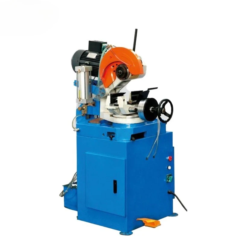 Semi-automatic stainless steel pipe cutter 380V/220V cold saw blade for construction and industrial applications