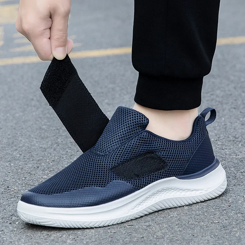 

Men Orthopedics Wide Feet Swollen Walking Casual Shoes Thumb Eversion Adjusting Soft Comfortable Diabetic Man Shoes Big Size