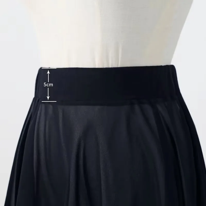 Jupe de Ballet pour adultes, jupe de pratique de danse pour femmes, jupe Tutu courte en mousseline de soie irrégulière pour Costume de danse de gymnastique