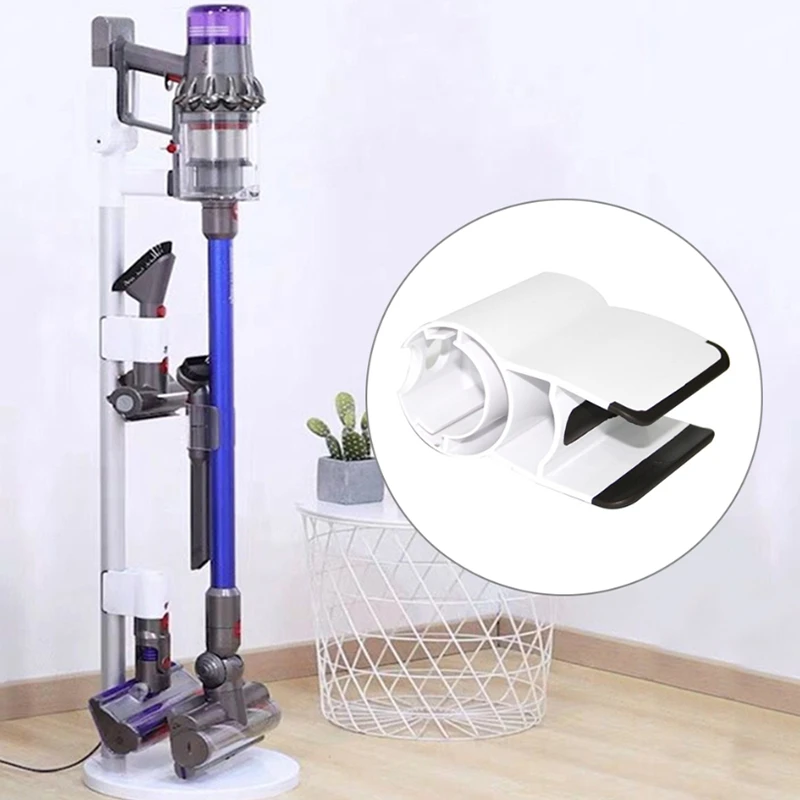 2 pçs suporte de armazenamento clipe fixação para dyson v10 v11 vara sem fio aspirador peças acessórios_abgp