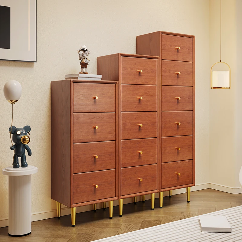 

Bedroom solid wood storage cabinet storage
