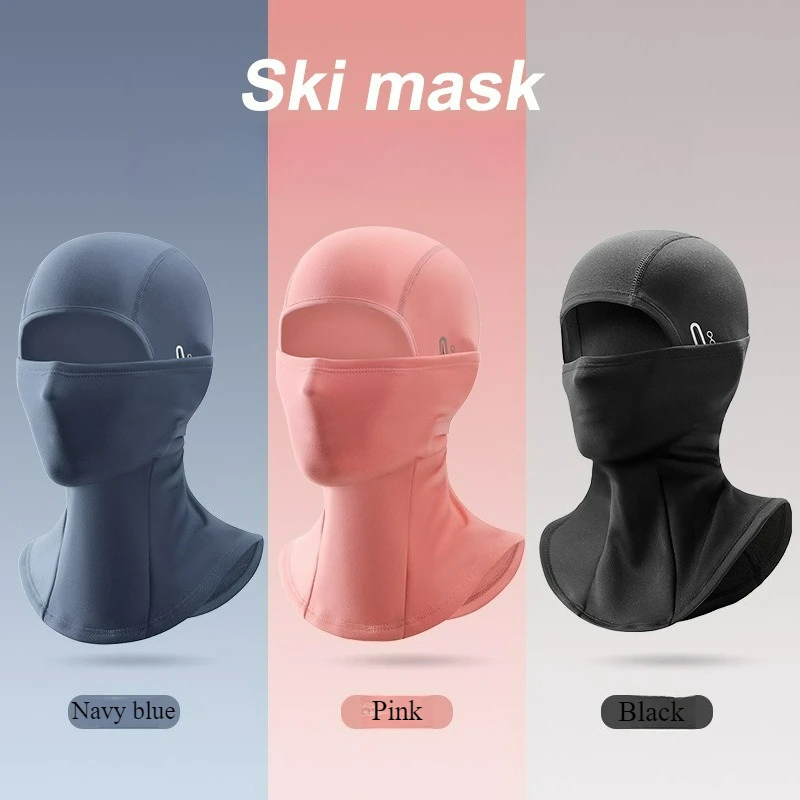 

Winter Outdoor Cycling Warm Head Cover Face Neck Cover Windproof Face Mask Fleece Ski Mask Men Women Balaclava Headscarf Women