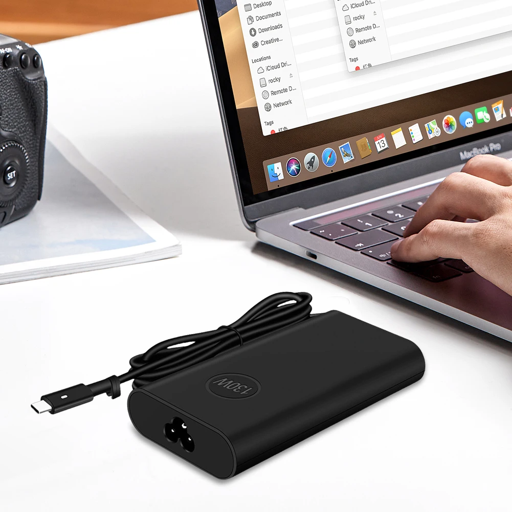 130 Вт USB C Тип C Адаптер переменного тока для ноутбука Зарядное устройство 20 В 6,5 А для Dell XPS 15 9500 9510 9520 для Dell Precision 5550 5750 3560
