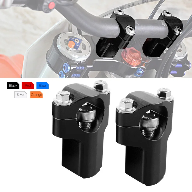 For Husqvarna Norden 901 2022-2023 52mm Handlebar Clamp Risers Bar Mount Clamp For KTM 690 SMC 2008-2010 690 Enduro R 2008-2018