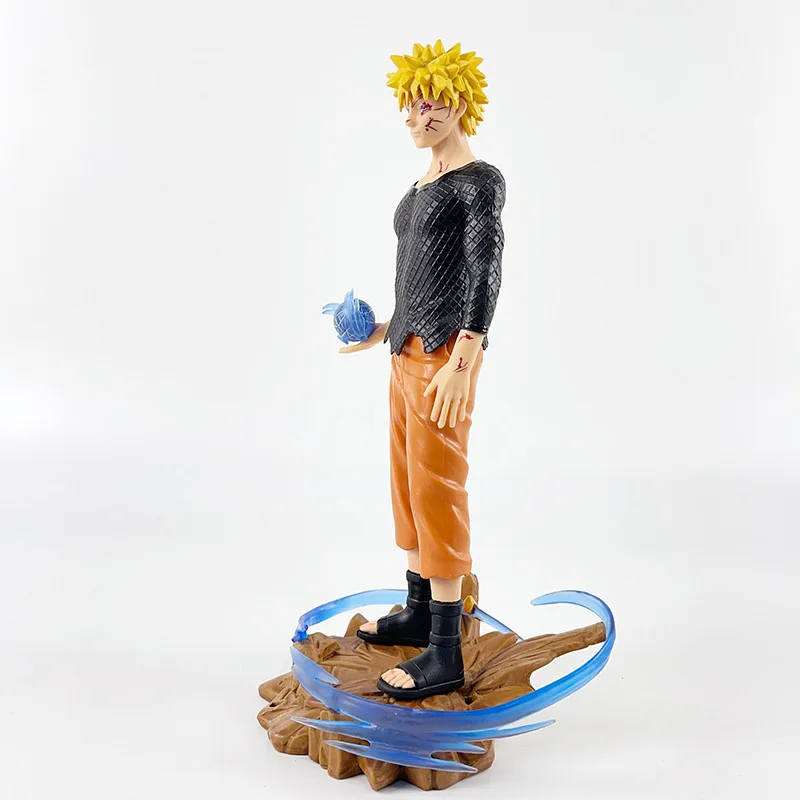 23cm Nowa Figurka Anime NARUTO Uzumaki Naruto Uchiha Sasuke Model Statuetka Dekoracja na Biurko Ozdoby Prezenty dla Dzieci Zabawki