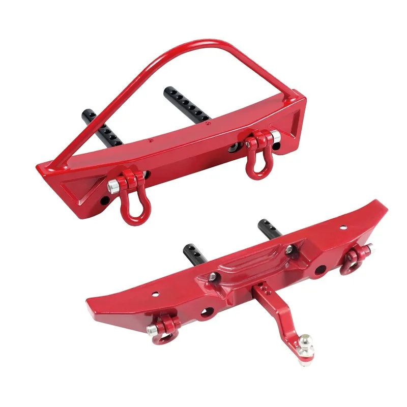 Metal Front and Rear Bars MN128 RC Car Trailer Upgraded and Modified Classic Model Non Destructive Installation