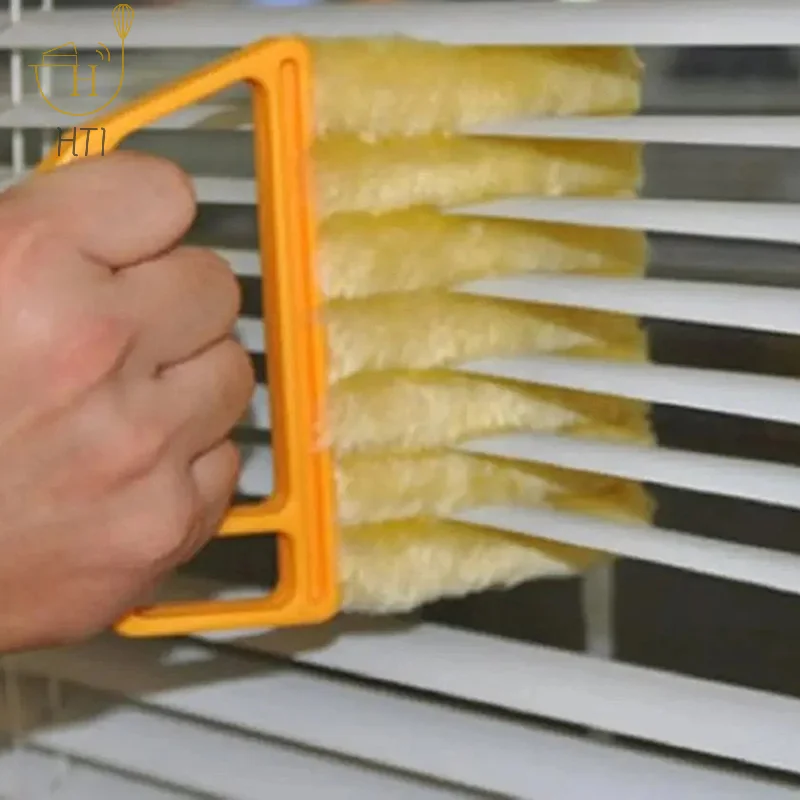 New Louver Cleaning Brush Air Conditioner Duster Detachable Cleaning Brush Car Air Conditioning Vent Cleaning Brush