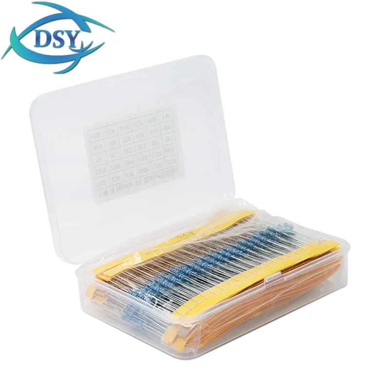 600PCS 1/4W Metal F…