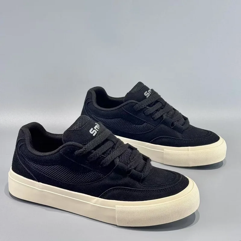 

Мужские белые массивные кроссовки осень 2024, дышащий минималистичный дизайн, приятный для студентов и популярный в Instagram