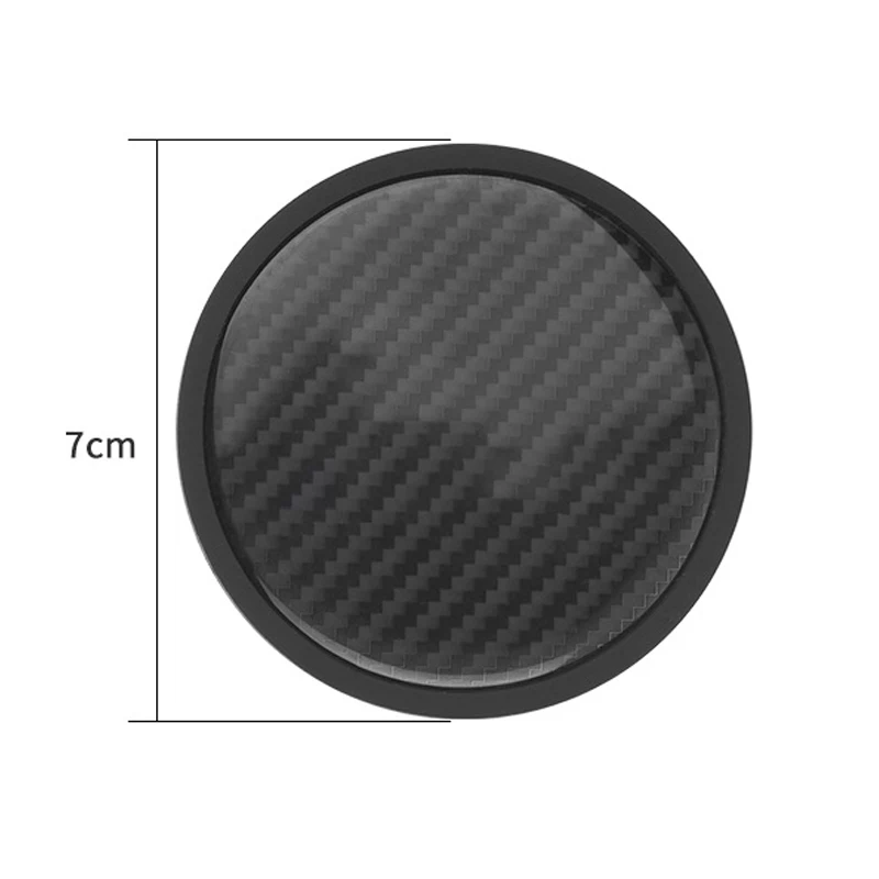 For Skoda Kodiaq Fabia Kamiq Karoq Octavia 3 A5 A7 Rapid Scala Kami Car Coaster Waterproof Non-Slip Mat Water Cup Slot Accessory