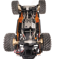 Non Destructive Installation 304 Chassis Armor For MJX HYPER GO 1/12 H12Y H12Y+Remote Control Car Upgrade Accessories