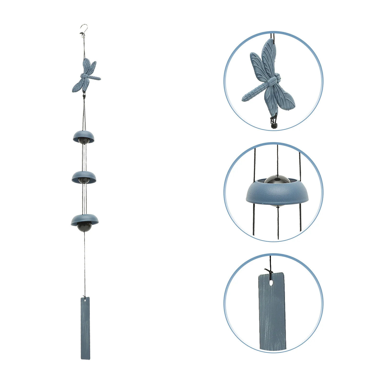 

Japanese Style Metal Wind Chime Elegant Hanging Decor for Garden Patio Balcony Outdoor Decorative Wind Bell Patio Hanging Decor