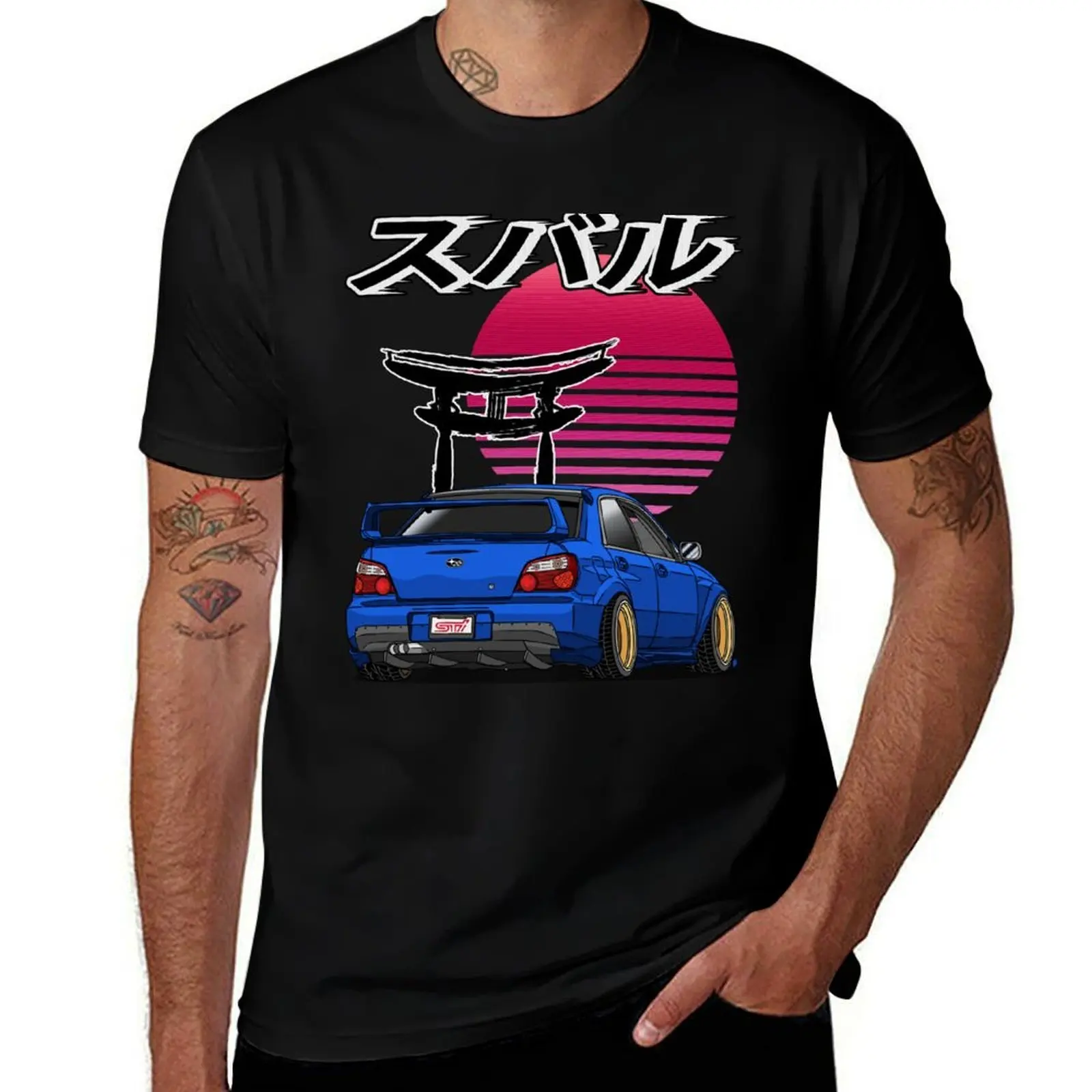 

Subie Drift King T-Shirt t shirts for man cotton soft anime t shirts oversize T-Shirt