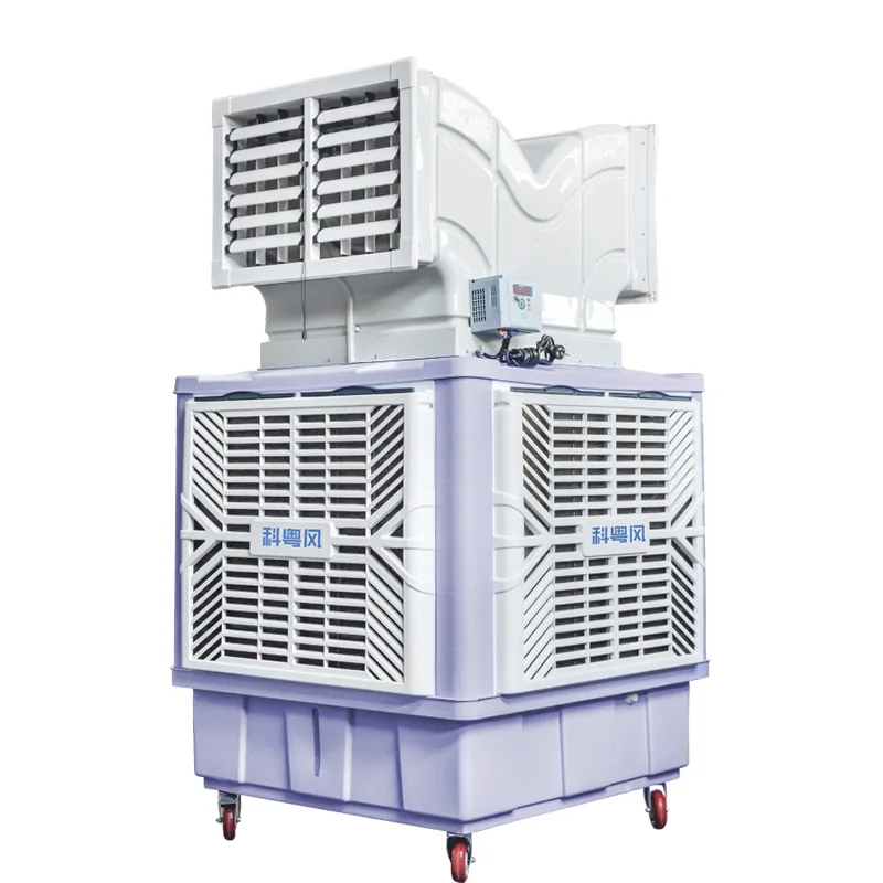 Портативный вентилятор воздушного охлаждения с логотипом OEM, 18000 куб. футов воды, испарительный кондиционер с двумя вентиляционными отверстиями Портативный вентилятор воздушного охлаждения с логотипом OEM, 18000 куб. футов воды, испарительный кондиционер с двумя вентиляционными отверстиями