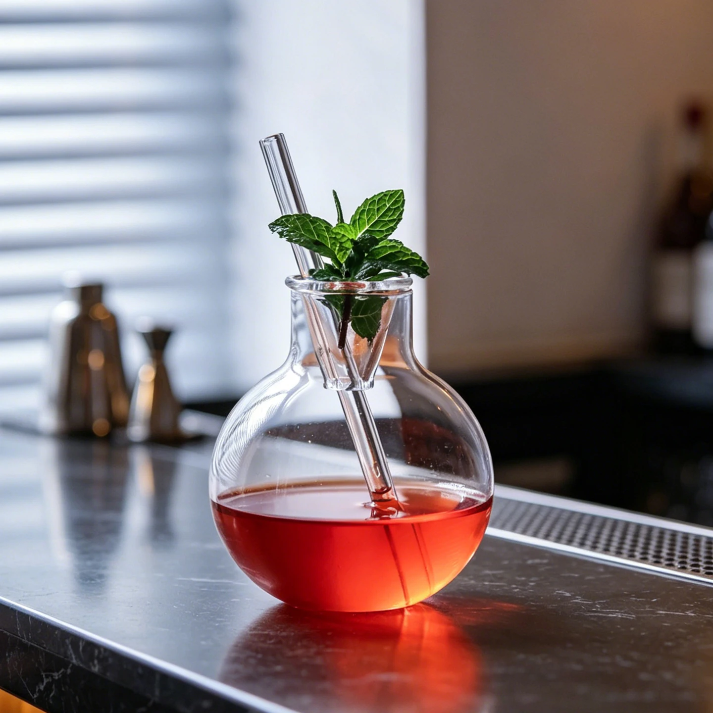 Inmeet Creative Cocktail Cup/Barware/Glassware/Smoked Cocktail Glass/Mixologist/Bartender Glass 330ml