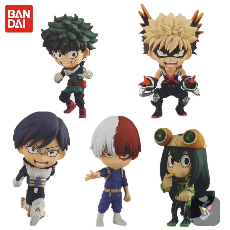 

Оригинальная фигурка Bandai My Hero Academia HEROES:RISING Q Version (Изуку Мидория, Шото Тодороки) в слепой коробке без упаковки