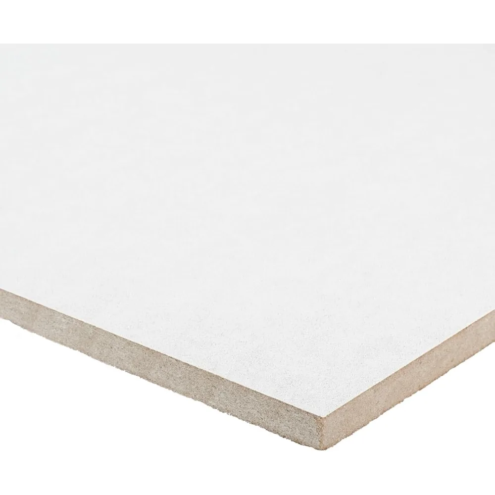 Azulejos de techo 2x4 - 6 piezas blancas; Tetos acústicos para rejilla suspendida; Ultima Lay-in y Tegular 1913