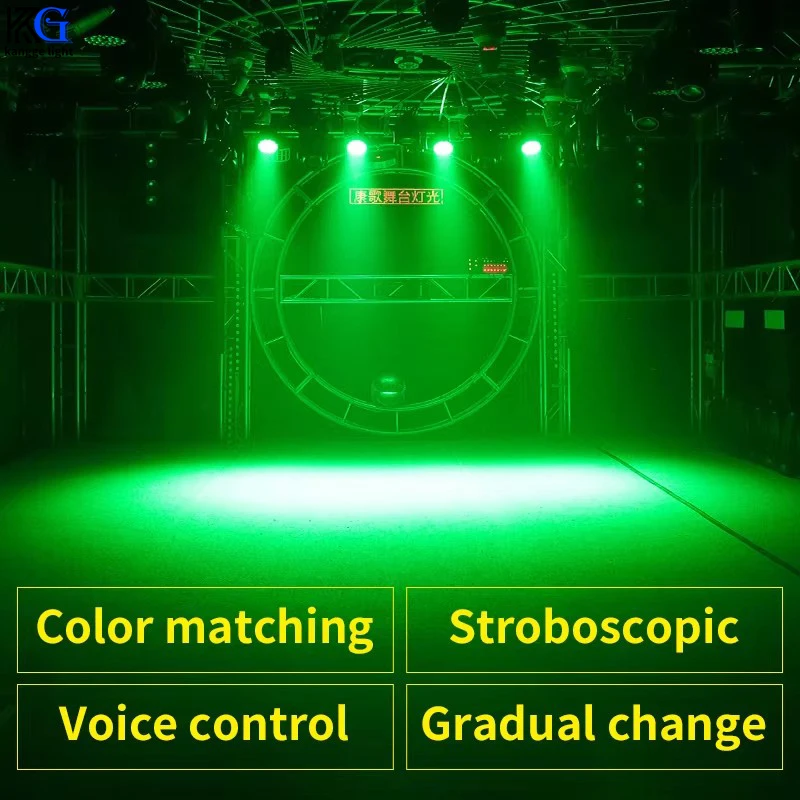 Wysokiej jakości kontroler DMX do oświetlenia parowego 54*3W, oświetlenie wypełniające LED Full Color na wesela, oświetlenie sceniczne, oświetlenie ambientowe do barów, klubów, KTV