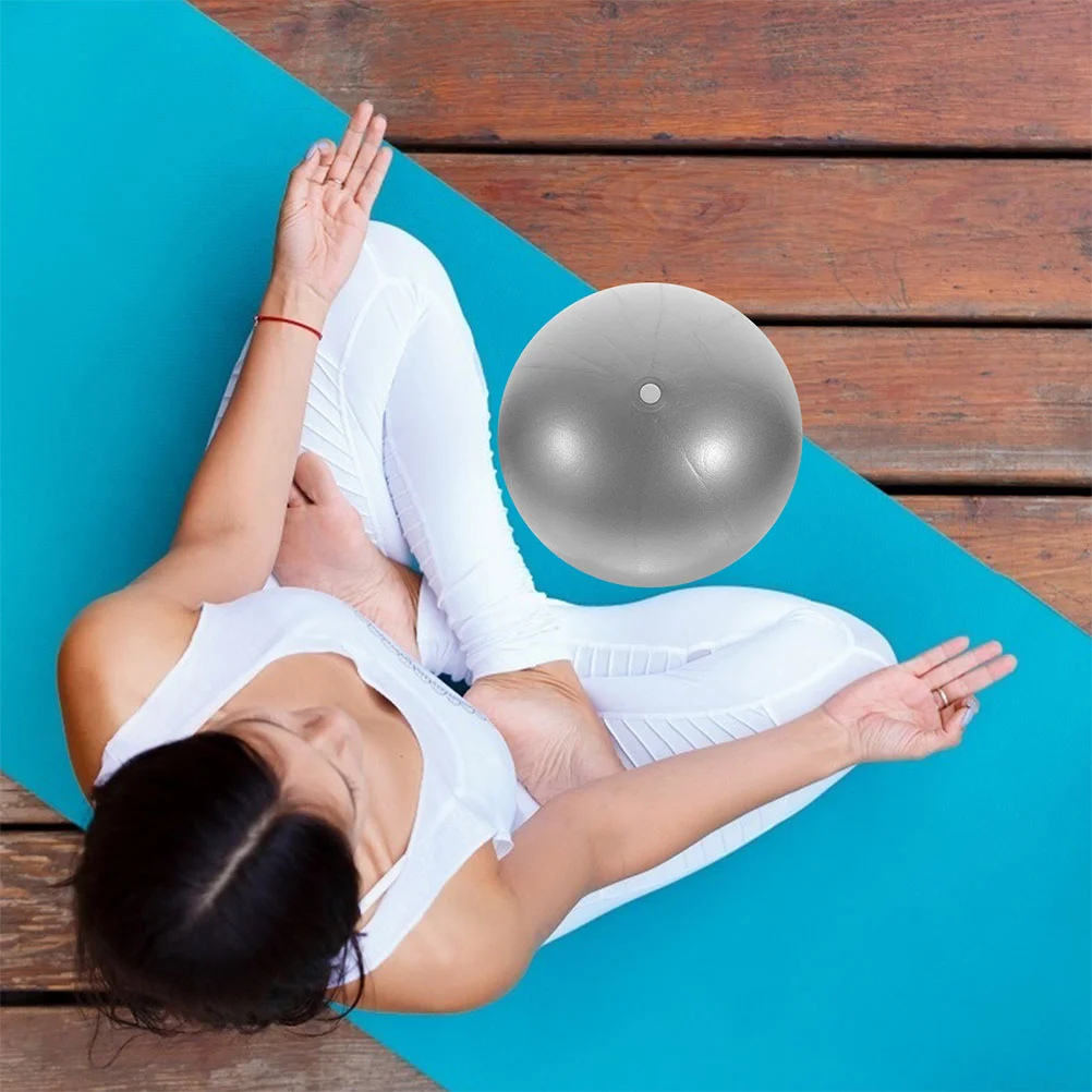 

2 Pcs Yoga Ball Pilates Balls Gymnastics Reusable Core Workout Exercise Pvc Daily Use Fitness