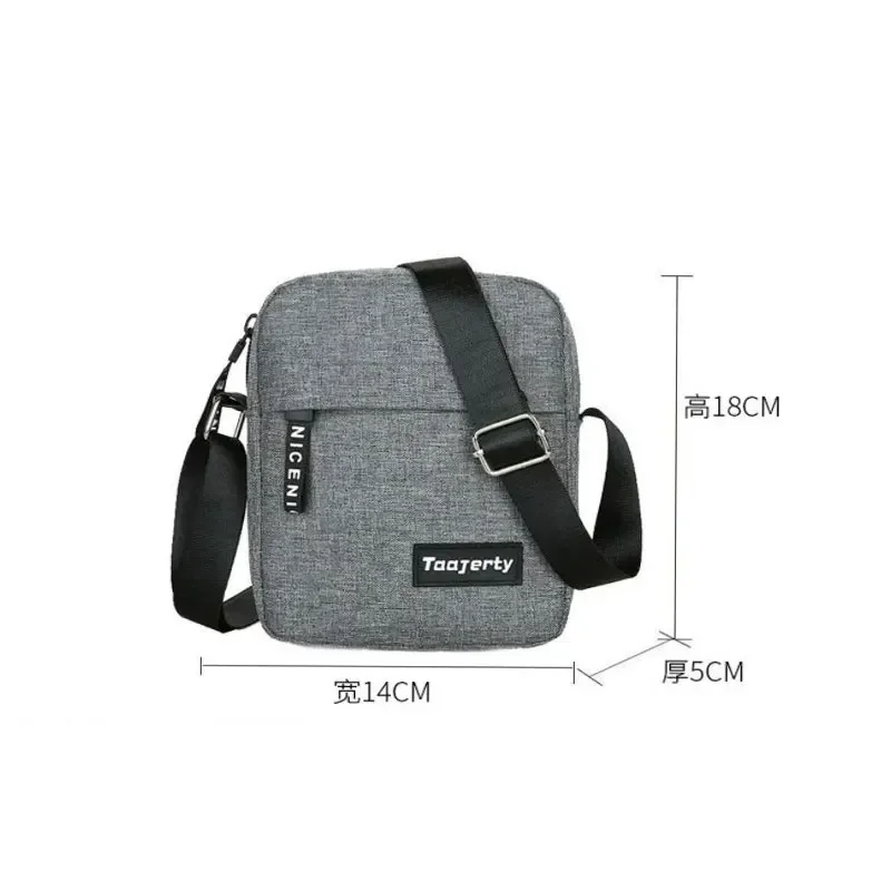 Casual Mini Crossbody Bag Small Men\'s Shoulder Bag Men Diagonal Small Backpack Light Messenger Phone Bag Boy Fanny Chest Pack