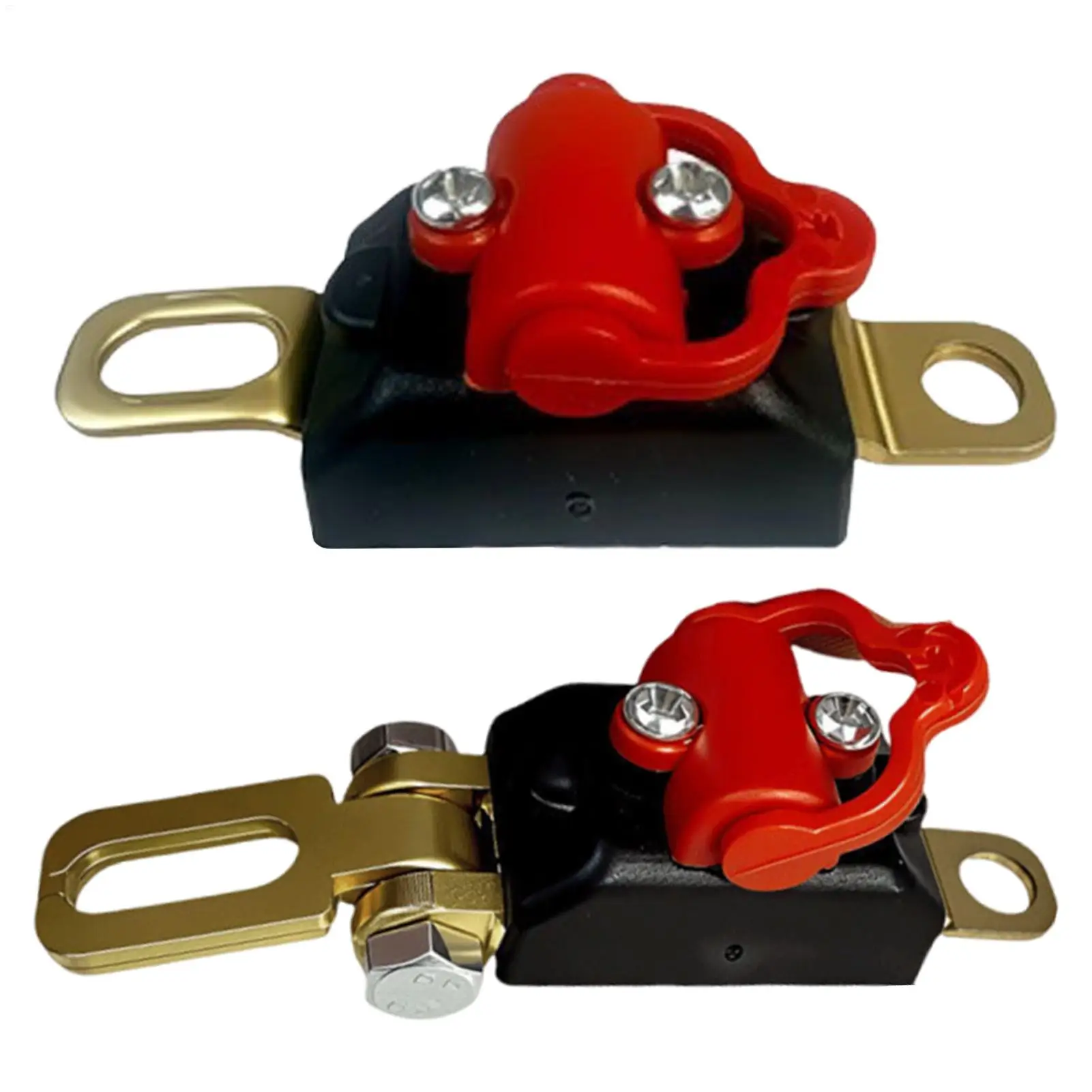 12V Battery Isolator Brass Universal Cut Off Anti Leakage Disconnect Tool for ATV Motorcycle Car Prevent Abnormal Power Loss