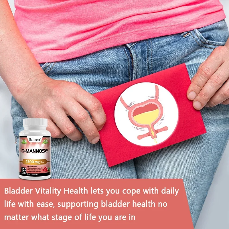 Cranberry Capsules - Supports Urinary Tract Health, Cleanses Bladder, Boosts Immune System, Antioxidant - 120 Capsules