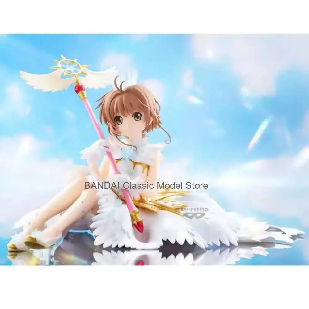 In Stock Original Bandai Kinomoto Sakura Action Figure (Card Captor Sakura) Anime Action Figures Model Toy Action Toys WY view 4