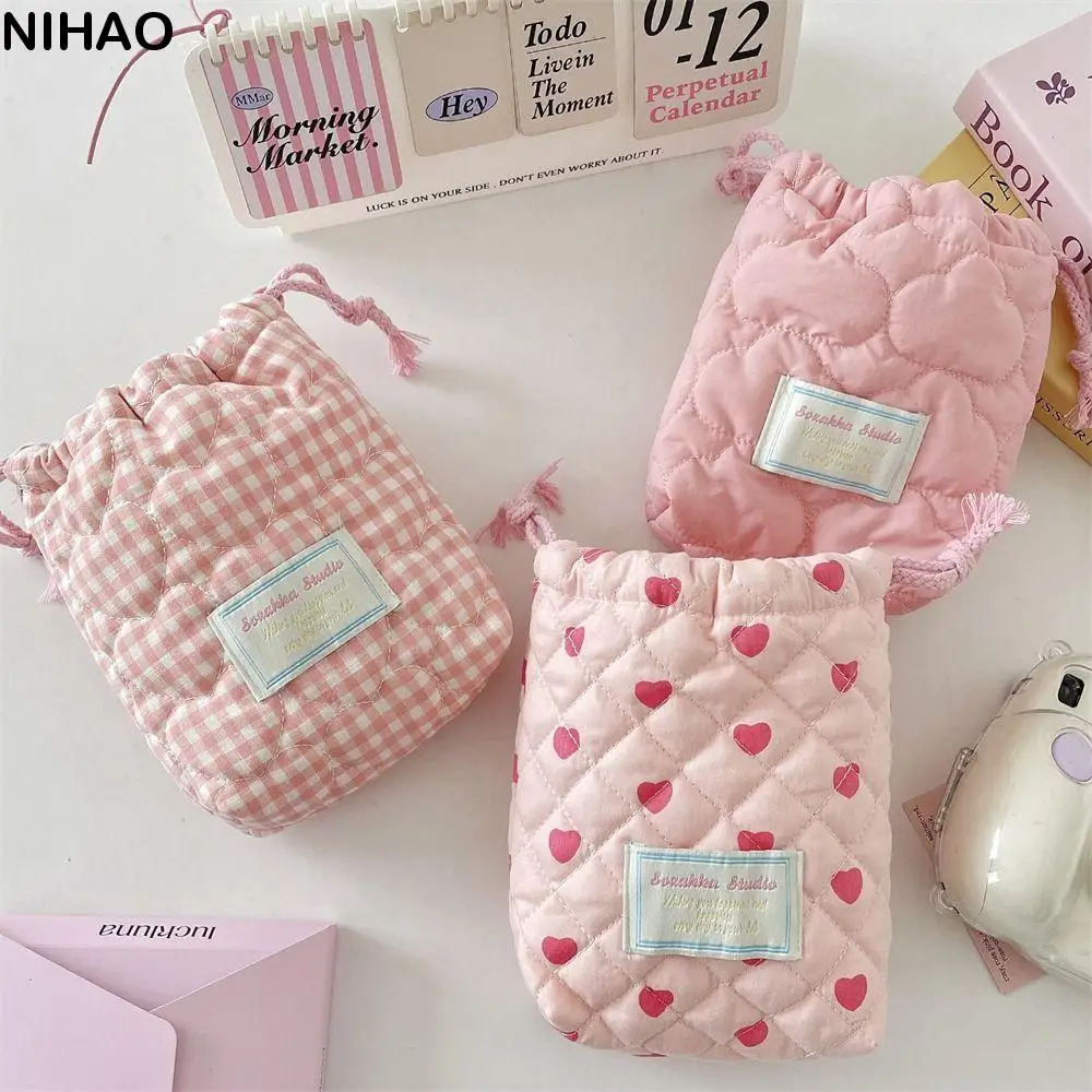 

Anti-scratch Drawstring Camera Bag Small Design Dustproof Camera Protective Case Anti-fall Handbag Small Lipstick Bag