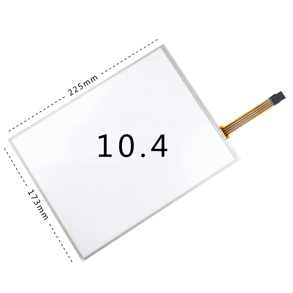 

10.4inch 4-Wire 225*173mm Soft Screen Digitizer Resistive Touch Screen Panel Film to Film