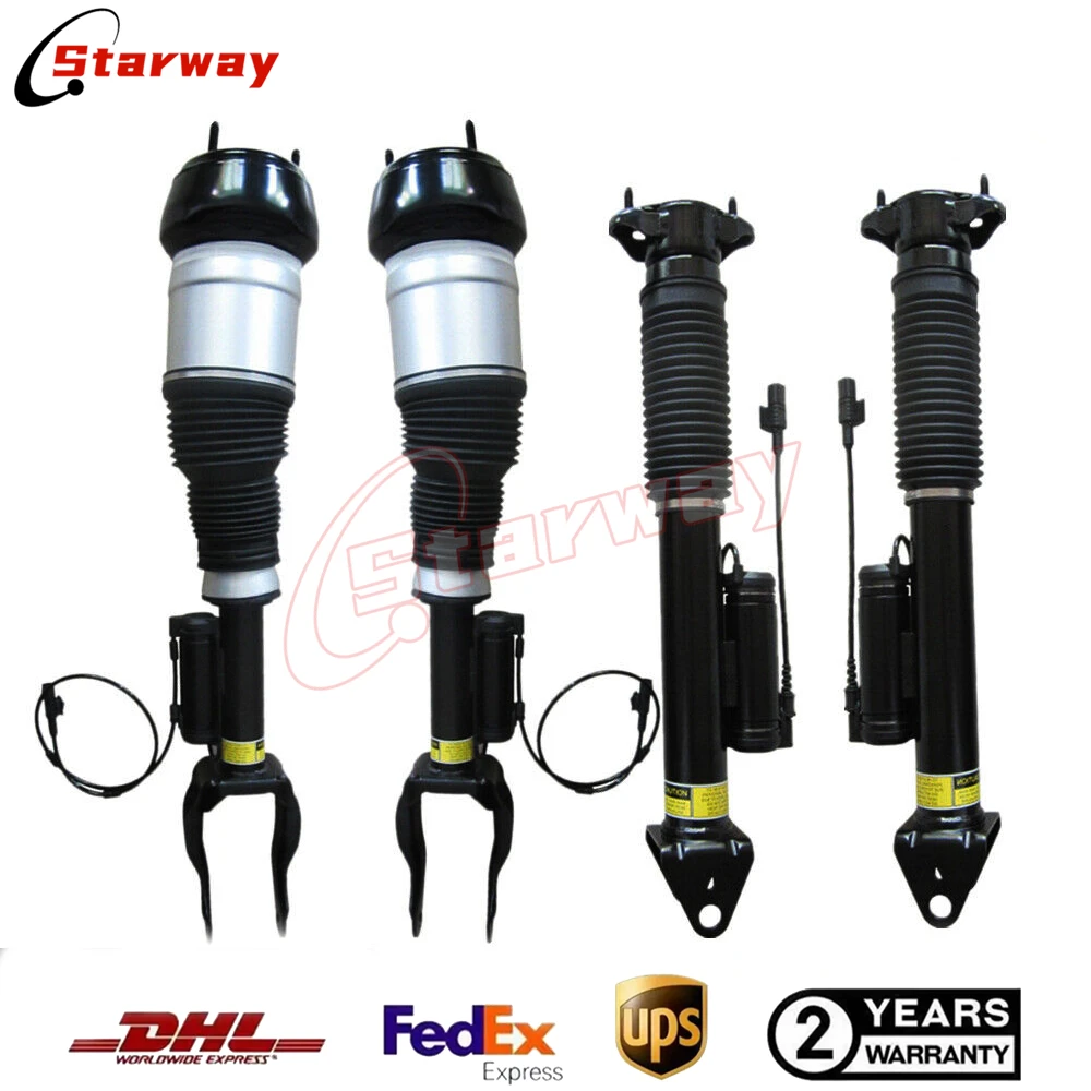 

4 передних и задних пневматических подвески с ADS для Mercedes Benz W166 X166 1663207013 1663200130 1663205166