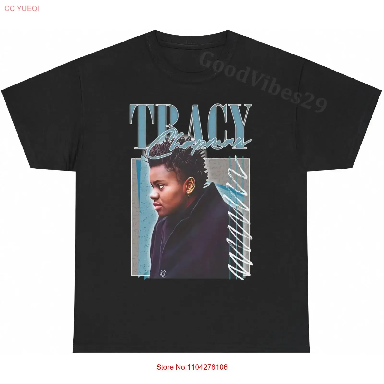 Tracy Chapman 90s Vintage Aesthetic Retro T Shirt S 5XL  vintage Washed Stretched Soft designer clothes streetwear Comfortable