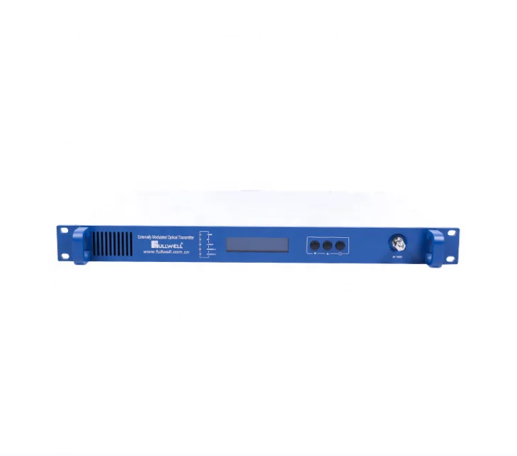 

Life long maintenance Fullwell L-band optical satellite TV transmitter frequency range 47-2410 MHz