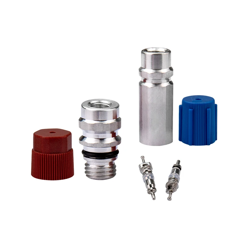 

A/C Pipeline Service Port with Valve Core and Cap for Ford Audi Volkswagen Mazda Mercury AC