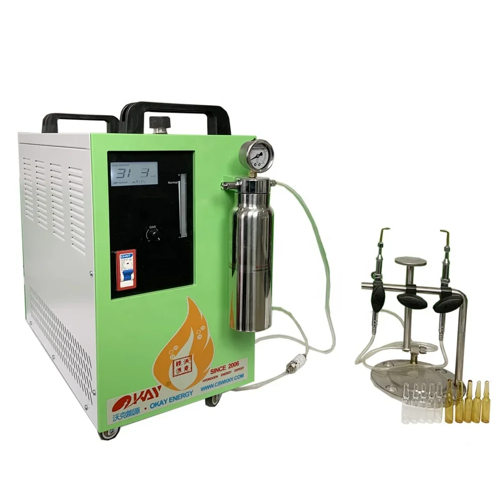 

HHO gas 400l portable manual single head glass ampoule filling and sealing machine