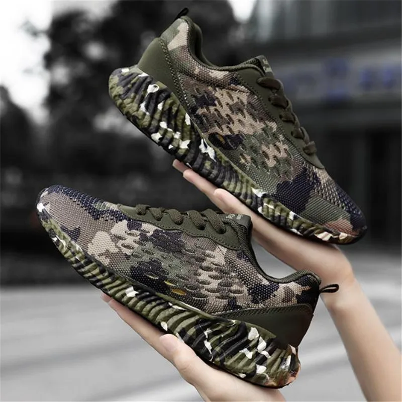 Men Camouflage Shoes Man Spadrilles Skidproof Flats Shoes Trekking Men Espadrilles Shoes   trainer basket size 35-45